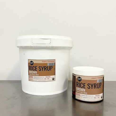 ORGANIC BROWN RICE SYRUP, unfiltered